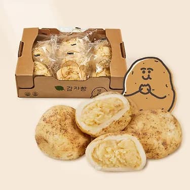 춘천 감자밭 오리지널 감자빵 120g 10개입