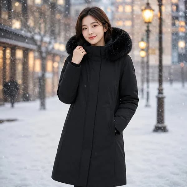 네파 여성 고어텍스 구스 롱다운 261,490원