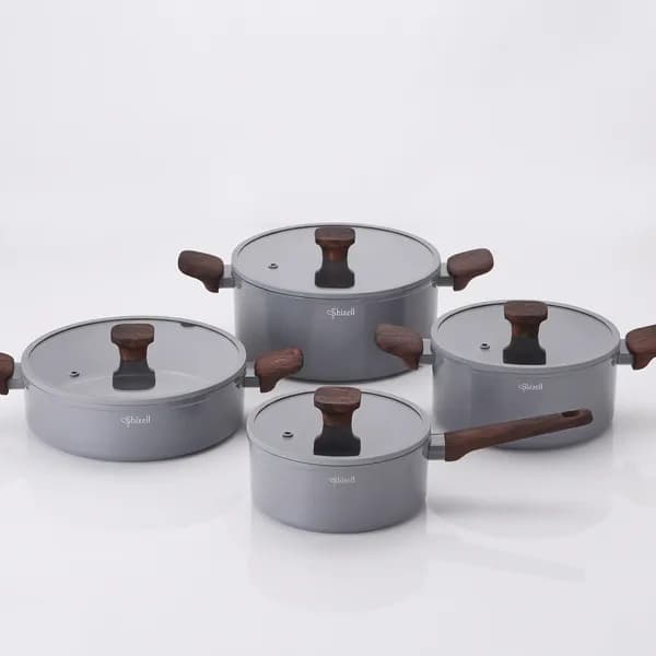 쉬젤 올뉴 엘레강스 IH 냄비 4종세트 (편수 18cm+양수 20cm+전골 24cm+곰솥 24cm)