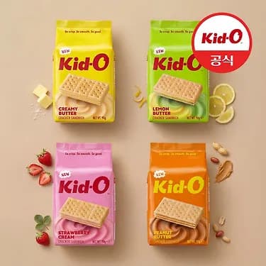 키도 크래커 90g 4종 골라담기 24팩