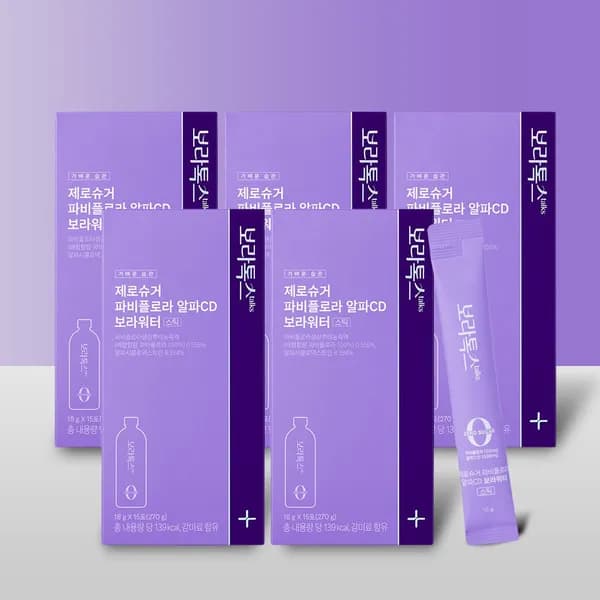 보라톡스 파비플로라 알파CD 보라워터 스틱 18g 15포 5박스