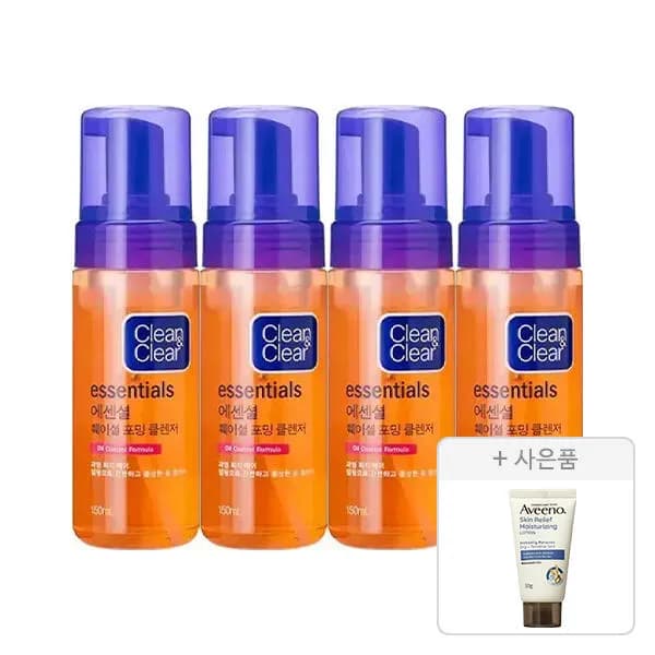 클린앤클리어 에센셜 훼이셜 포밍 클렌저 150ml 16,800원