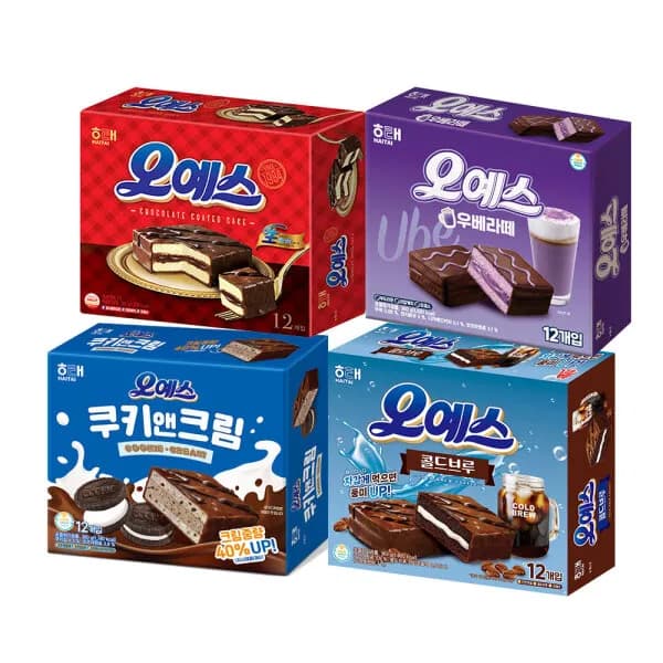 해태 오예스 3개 골라담기