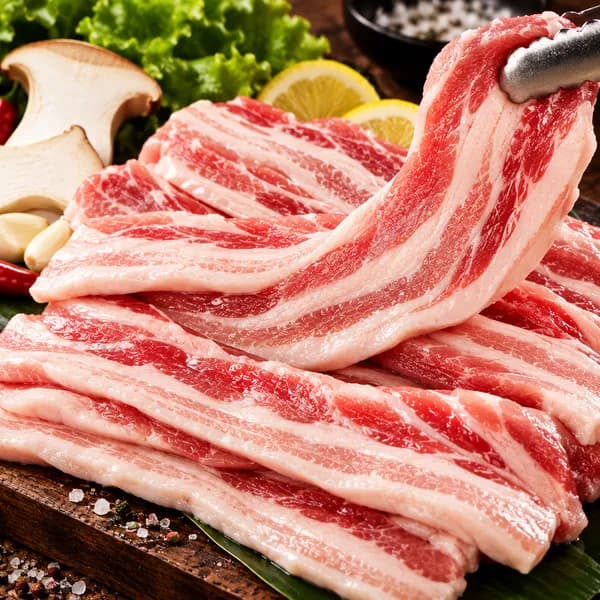 대용량 삼겹살 1kg 2팩