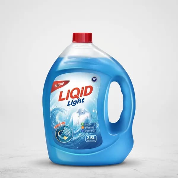 리퀴드 라이트 고농축 실내건조 액체세탁세제 2.5L 4개