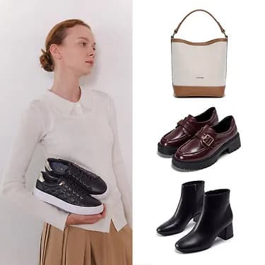 에스콰이아 26FW 가을 앵클부츠/로퍼/데일리백 +35%쿠폰