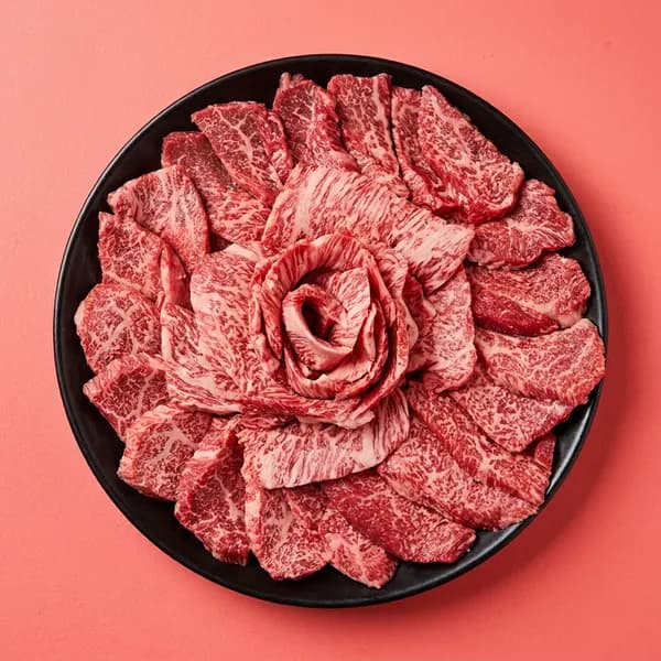 한우 투뿔 모둠 구이용 600g 1개