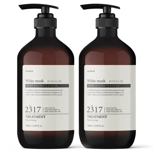 메르헨트 모이스처라이징 트리트먼트 화이트머스크향 500ml 2개