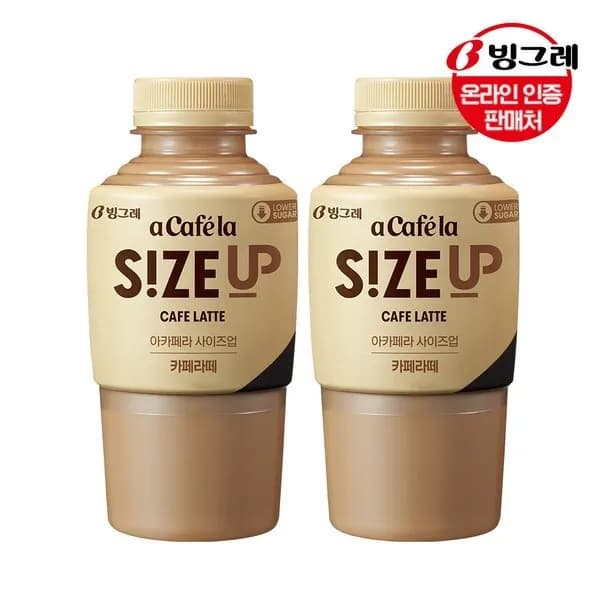아카페라 사이즈업 카페라떼 350ml 20펫+20펫