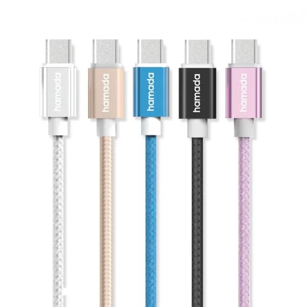 하마다 USB C타입 메탈 충전 케이블 5개입 1.5m 혼합