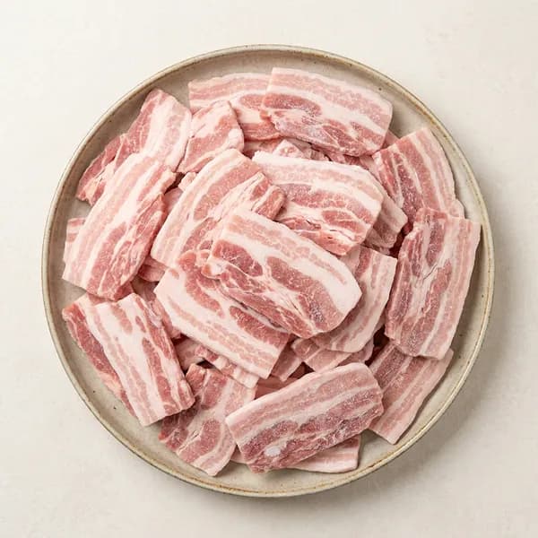 옛날대패삼겹살 대용량 1kg 2개
