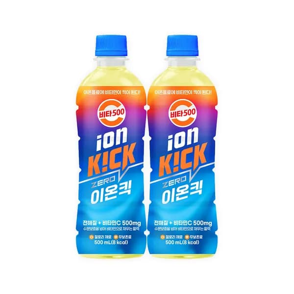 광동 비타500 이온킥 제로 500ml 24개