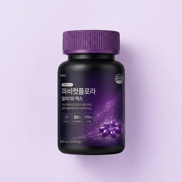 파비컷플로라 알파CD 맥스 120개 3개