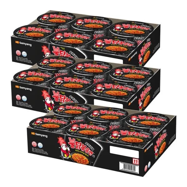 삼양 불닭볶음면 큰컵 105g 18개 19,540원