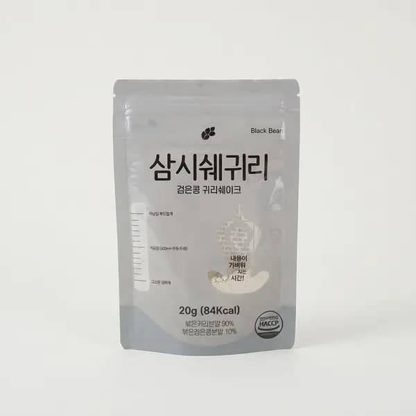 논앤밭위드 삼시쉐귀리 귀리쉐이크 검은콩 20g 30개