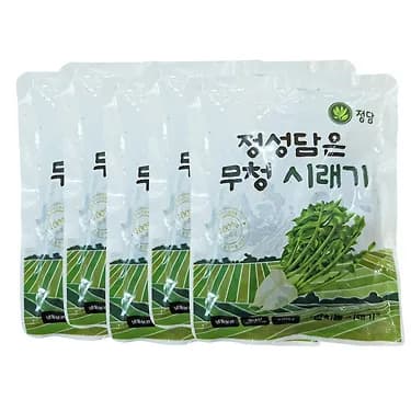 강원도 펀치볼 정성담은 양구 시래기 200g×5팩 (1kg)