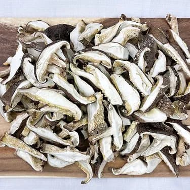 국내산 참나무 원목 건표고버섯 100g 슬라이스 통표고 흑화고
