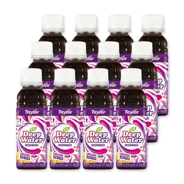 테일러푸룬 공식 푸룬 농축 딥워터 180ml x 12병