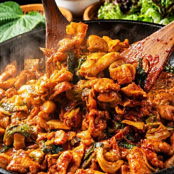 춘천양념 닭갈비 600g x 4팩