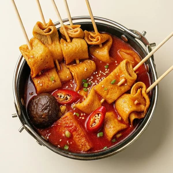 어묵만 꼬치어묵 매운맛 365g 10개입 4봉