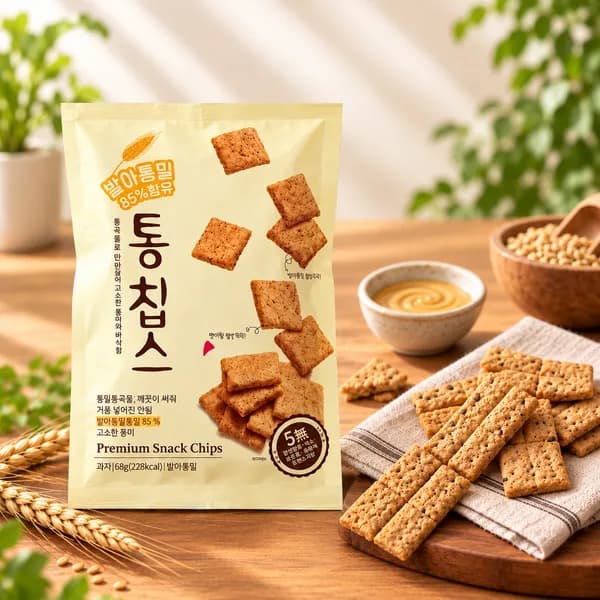 발아통밀 통칩스 60g 10개