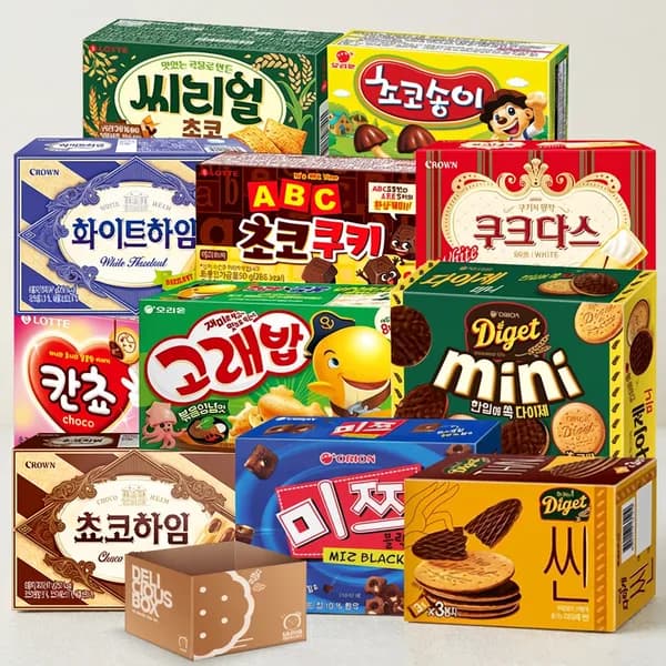 미니 과자 세트 11종 1세트