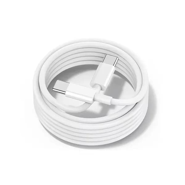 1+1+1 C to C 25W 고속 초고속 케이블 3개입 1m 화이트