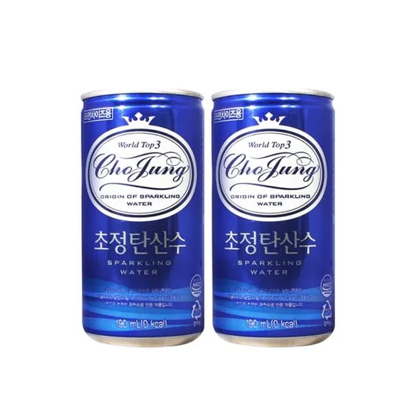 일화 초정탄산수 플레인 190ml 30캔