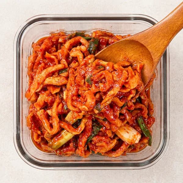 제주 월동무 무말랭이 김치 무침 1kg