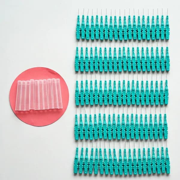 브러쉬포유 에코 패키지 I형 치간칫솔 0.7mm 100개입 위생캡 10개 1박스