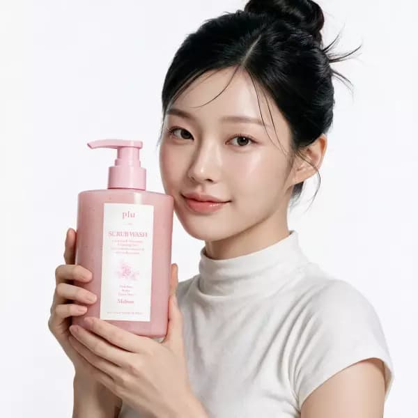비타글로우 수분광채 스크럽 바디워시 멜로즈 500ml 2개