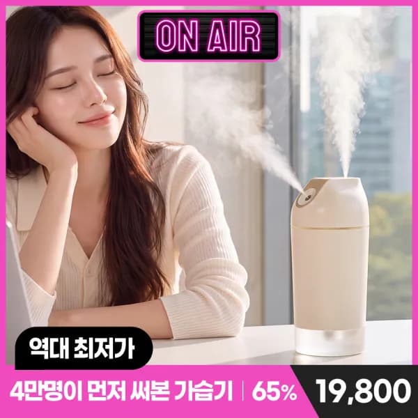 프롬비 더블미스트 무선 휴대용 미니가습기 FA128