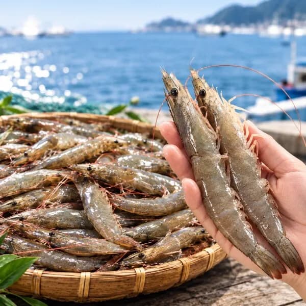 산지직송 국내산 생새우 흰다리새우 활새우 1kg 30미내외 왕새우
