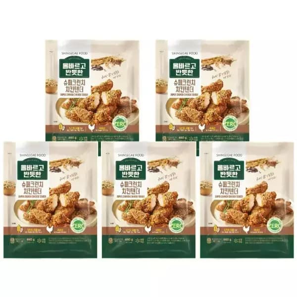 올반 슈퍼크런치 치킨텐더 440g x 5개