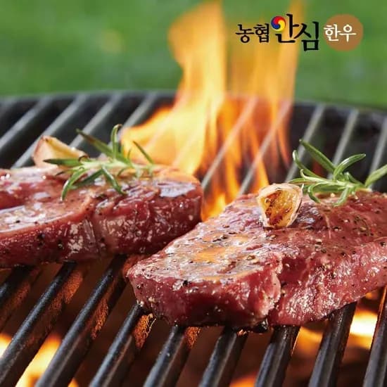 농협안심한우 1++등심 600g 구이용