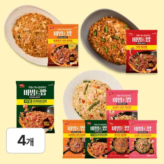 동원 양반 비빔드밥 볶음밥 420g 4개