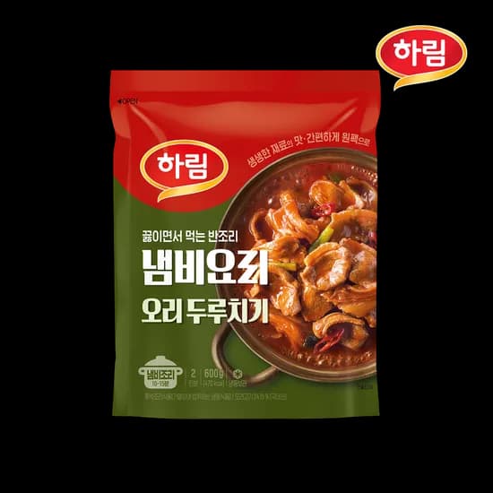 하림 냄비요리 오리 두루치기 600g