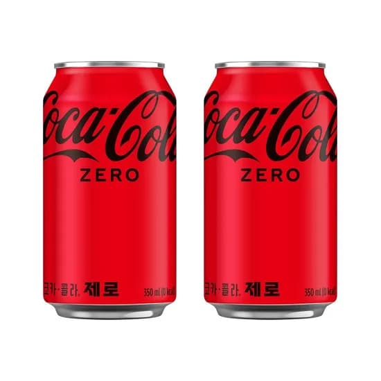 코카콜라제로 350ml 24캔