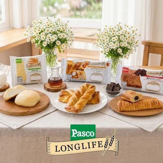 PASCO 일본 무첨가 브레드 5+5 (멜론/초코/메이플)