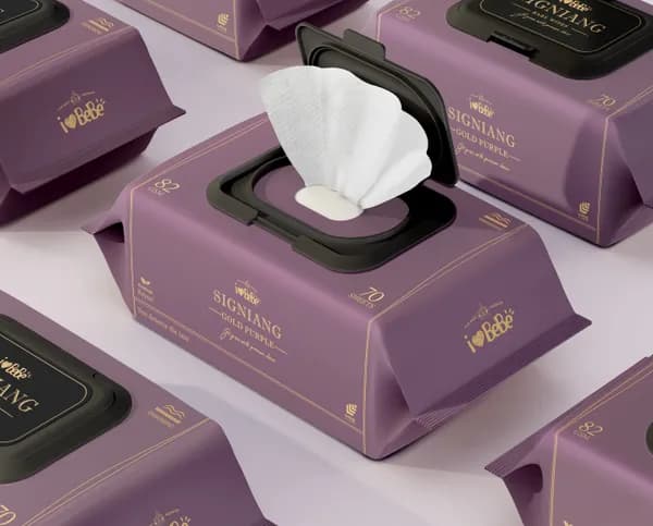 아이러브베베 시그니앙 골드퍼플 82g 물티슈 70매 10팩
