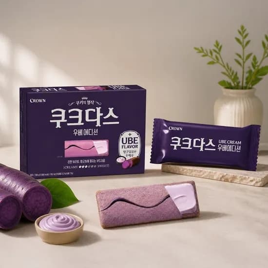 크라운 쿠크다스 우베에디션 289g x 2개