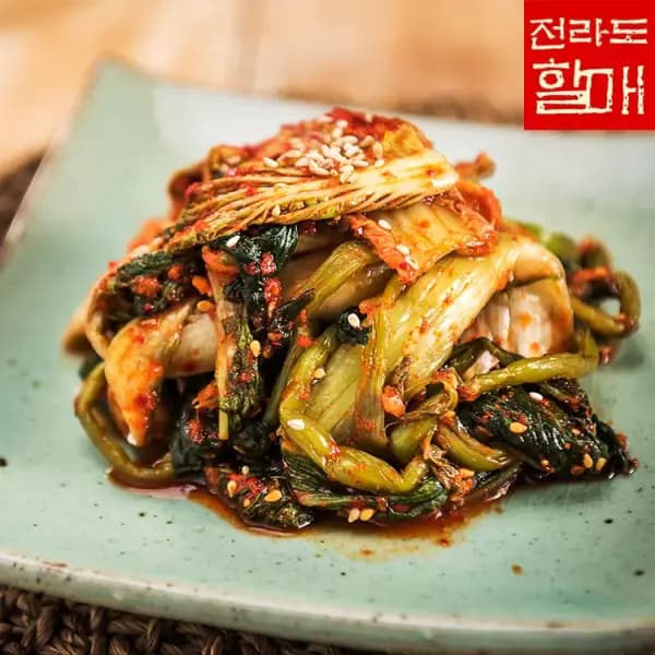 전라도할매 국내산 얼갈이김치 2kg