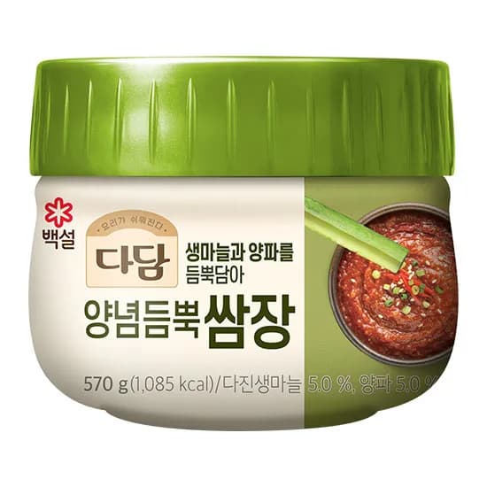 다담 양념듬뿍 쌈장 570g, 2개