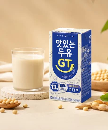 맛있는 두유 GT 고단백 190ml