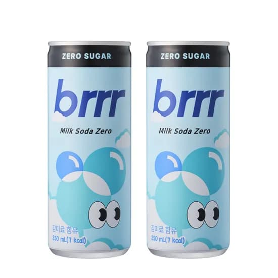 부르르 밀크소다제로 밀크 250ml X 30캔 (네이버멤버십)