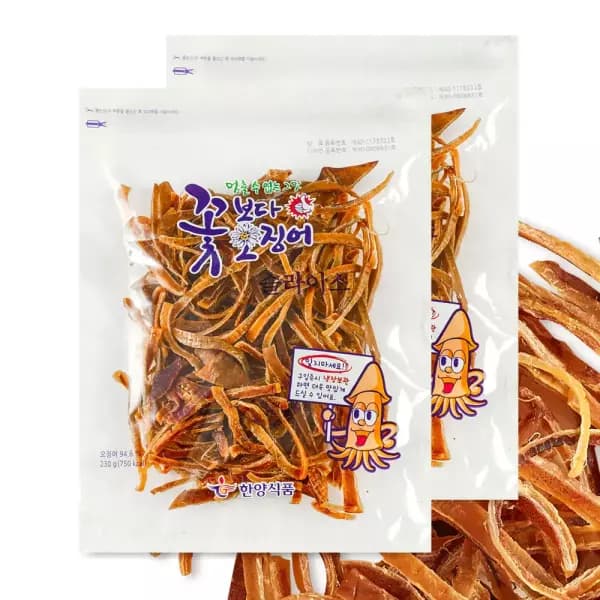 한양식품 꽃보다오징어 슬라이스 230g+230g T멤버십