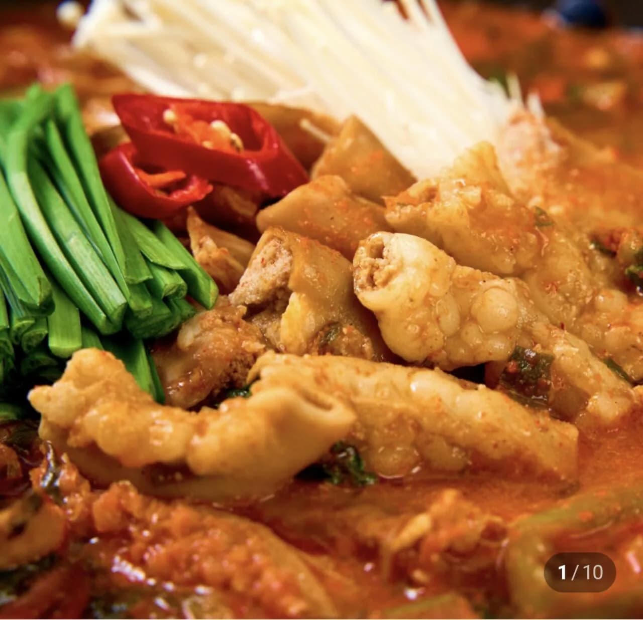한우대창전골 1kg 2팩 + 소곱창 160g 1팩