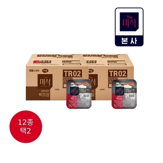 더미식 당찬진미 백미밥 200g 48개 네이버멤버십