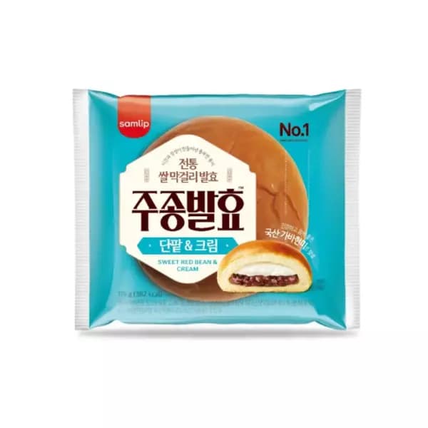 삼립 주종발효 단팥크림빵 10봉