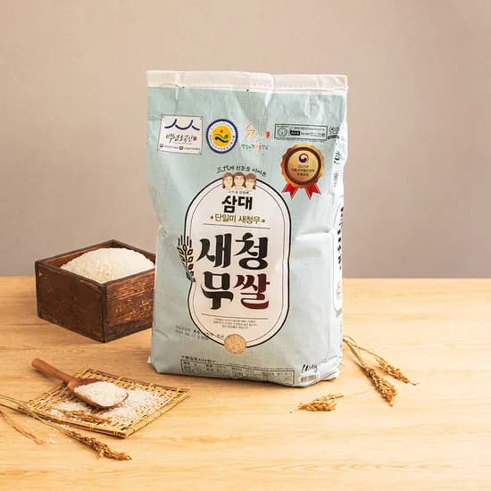 삼대 새청무쌀 10kg 상등급